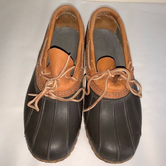 L.L.BEAN Mens Rubber Moc 9 Wide - Picture 2 of 6